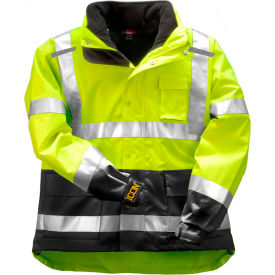Tingley® J24172 Icon 3.1™ Jacket W/ Reflective Tape Fluorescent Yellow/Green XL J24172.XL