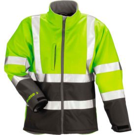Tingley® J25022 Phase 3™ Soft Shell Jacket Fluorescent Yellow/Green/Charcoal Gray Large J25022.LG