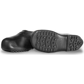 Tingley® 1350 Winter-Tuff® Ice Traction Stretch Overshoes Black Studded Outsole Large 1350.LG