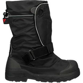 Orion® XT Traction Overshoe w/ Roll-A-Way Gaiter Medium Oil Resistant Black 7550G.MD