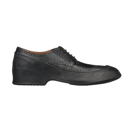 Unisex Black Dress Overshoe Rubber Booties, Size L MPN:1000