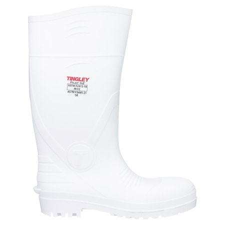 Men's Pilot G2 Tall Rubber Boots, Composite Toe, White, M9/W11 MPN:31268