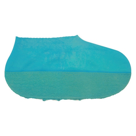 Disposable Shoe Cover, Natural Rubber Latex, Blue, 11 MPN:6336