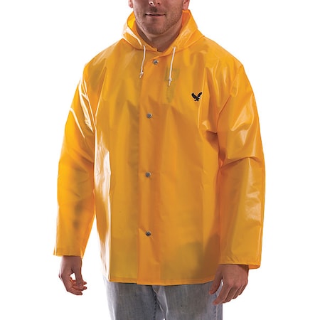 Iron Eagle Rain Jacket, Unrated, Yellow, 4XL MPN:J22107