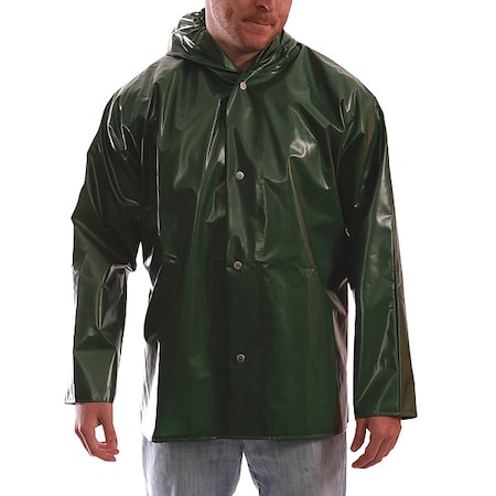 Iron Eagle Rain Jacket, Unrated, Green, M MPN:J22168