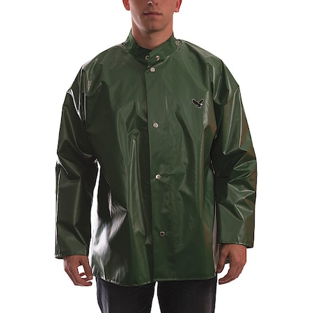 Iron Eagle Rain Jacket, Unrated, Green, S MPN:J22208