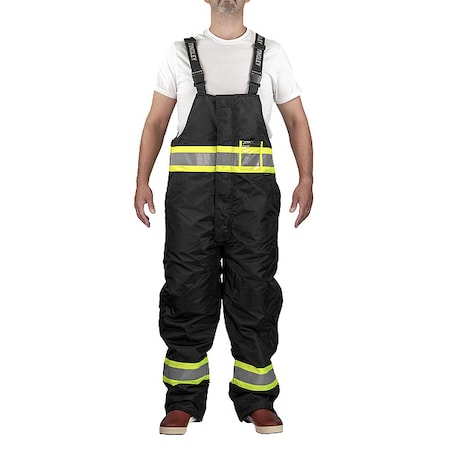 Insulated Overall, Nylon, Black, 2XL MPN:O28223C.2X