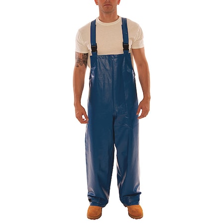 Bib Overalls, 14 cal/sq cm ATPV, 32 1/2 in Inseam, PVC on Nomex®, Hook-and-Loop MPN:O44041