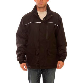 Icon LTE™ Jacket Size Men's Medium Attached Hood Black J27113.MD