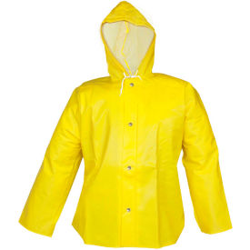 Tingley® J31107 Webdri® Storm Fly Front Hooded Jacket Yellow Large J31107.LG