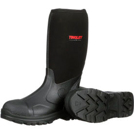 Tingley® Badger Neoprene Boots Plain Toe Upper Rubber Sole Steel Shank 15