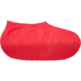 Boot Saver® Disposable Shoe Covers Large Ankle Height Red 100 Pack 6332.LG