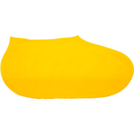 Boot Saver® Disposable Shoe Covers Medium Ankle Height Yellow 100 Pack 6333.MD