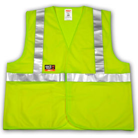 Tingley® V81622 Job Sight FR™ Class 2 Safety Vest Fluorescent Lime S/M V81622.S-M