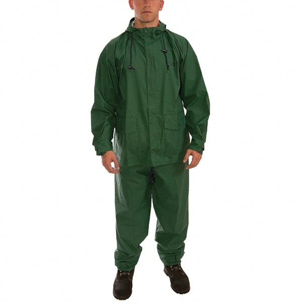 Suit with Pants: Size 3XL, Forest Green, Nylon MPN:S66218.3X Suit with Pants: Size 3XL, Forest Green, Nylon MPN:S66218.3X