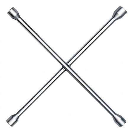 Lug Wrench, Steel, 4 Way Type, 20