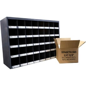 1565 Piece Carriage Bolt Assortment - 1/4