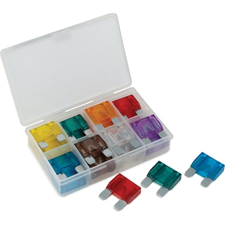 Automotive Fuse Kit, 24 Fuses Included, Not Rated MPN:TIT45232