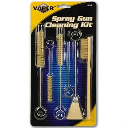 Spray Gun Cleaning Kit, Six Assorted Brus MPN:TIT19112