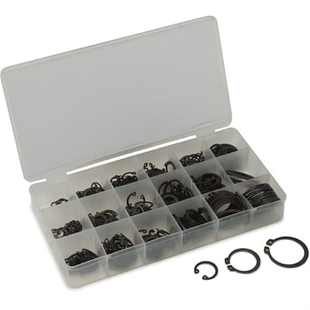 Snap Ring Assortment, 300 Piece MPN:TIT45212