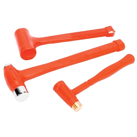 Dead Blow Hammer Set, 3 pcs. MPN:63133