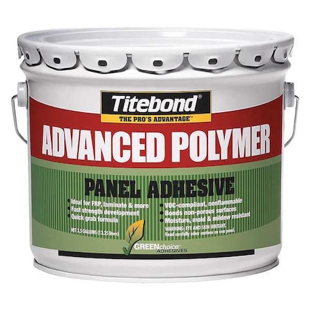 Wood Glue, GREENchoice Advanced Polymer Series, Tan, 3.5 gal, Pail MPN:4319B