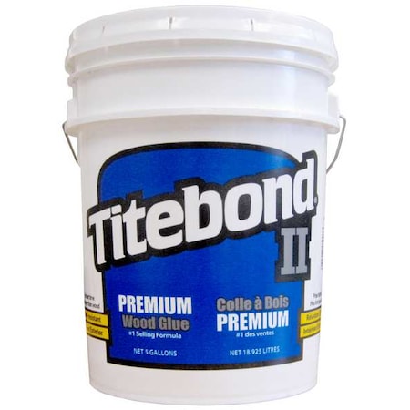 Wood Glue, 5 gal, Pail, II Premium MPN:5007