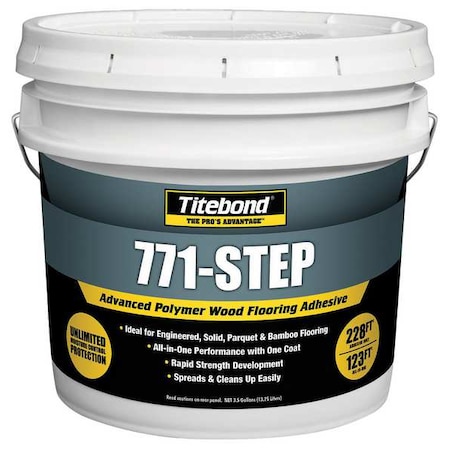 Landscape Construction Adhesive, 771-Step Series, Tan, 3.5 gal, Cartridge MPN:7719