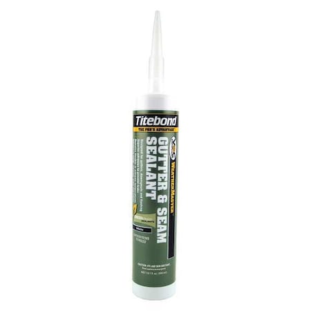 Gutter and Seam Sealant, 10.3 oz, Cartridge, Whites, Hybrid Base MPN:7321