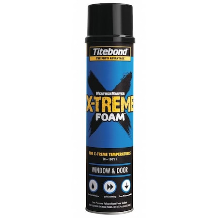 Spray Foam Sealant, 24 oz, Aerosol Can, 12 PK MPN:8532