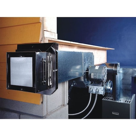 Power Venter, 115, Galvanized and Stainless Steel, 13 3/4 in W, 14 3/4 in H, 6 Inlet and Outlet Dia. MPN:SS1