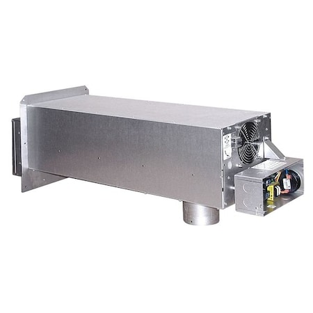 Power Venter, 115, Galvanized and Stainless Steel, 12 1/2 in W, 13 1/4 in H, 4 Inlet and Outlet Dia. MPN:SS2