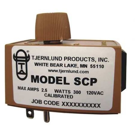 Speed Control, 125V AC, 3 A, Dial MPN:SCP