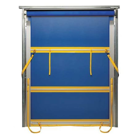Roll-Up Door, Manual Slide, 8ft H x 8ft W MPN:999-00255