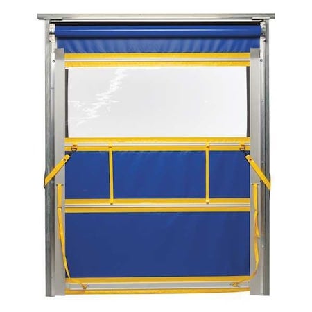 Roll-Up Door, Manual Slide, 10ft H x 8ft W MPN:999-00264
