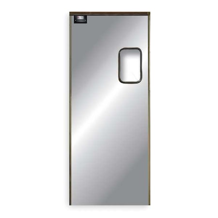 Light Impact Door, 7 x 6 ft, Aluminum MPN:999-00329