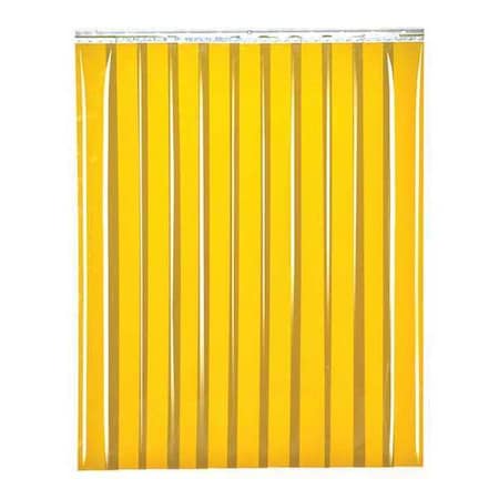 Welding Strip Curtain, 6 in W., 8 in H., Amber MPN:SD14-0808-06
