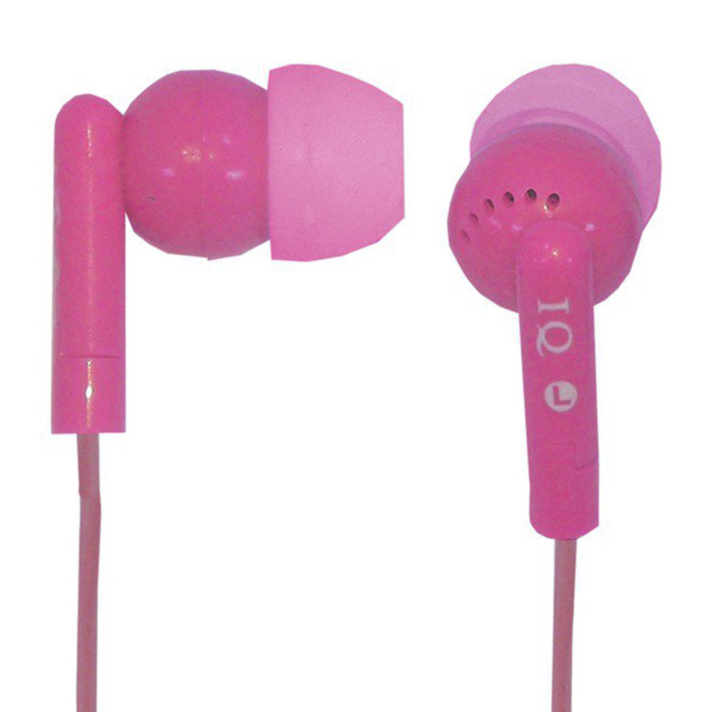 Supersonic Pop Rockz Digital Stereo Earphones With Soft Rubber Ear Cap, Pink, 99580975M MPN:99580975M