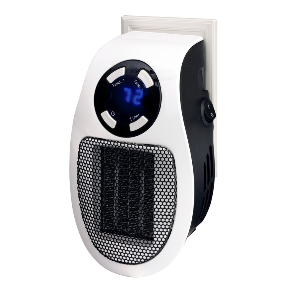 Optimus 450-Watt Mini Plug-In Heater With Thermostat, 6in x 3-1/4in MPN:995109615M