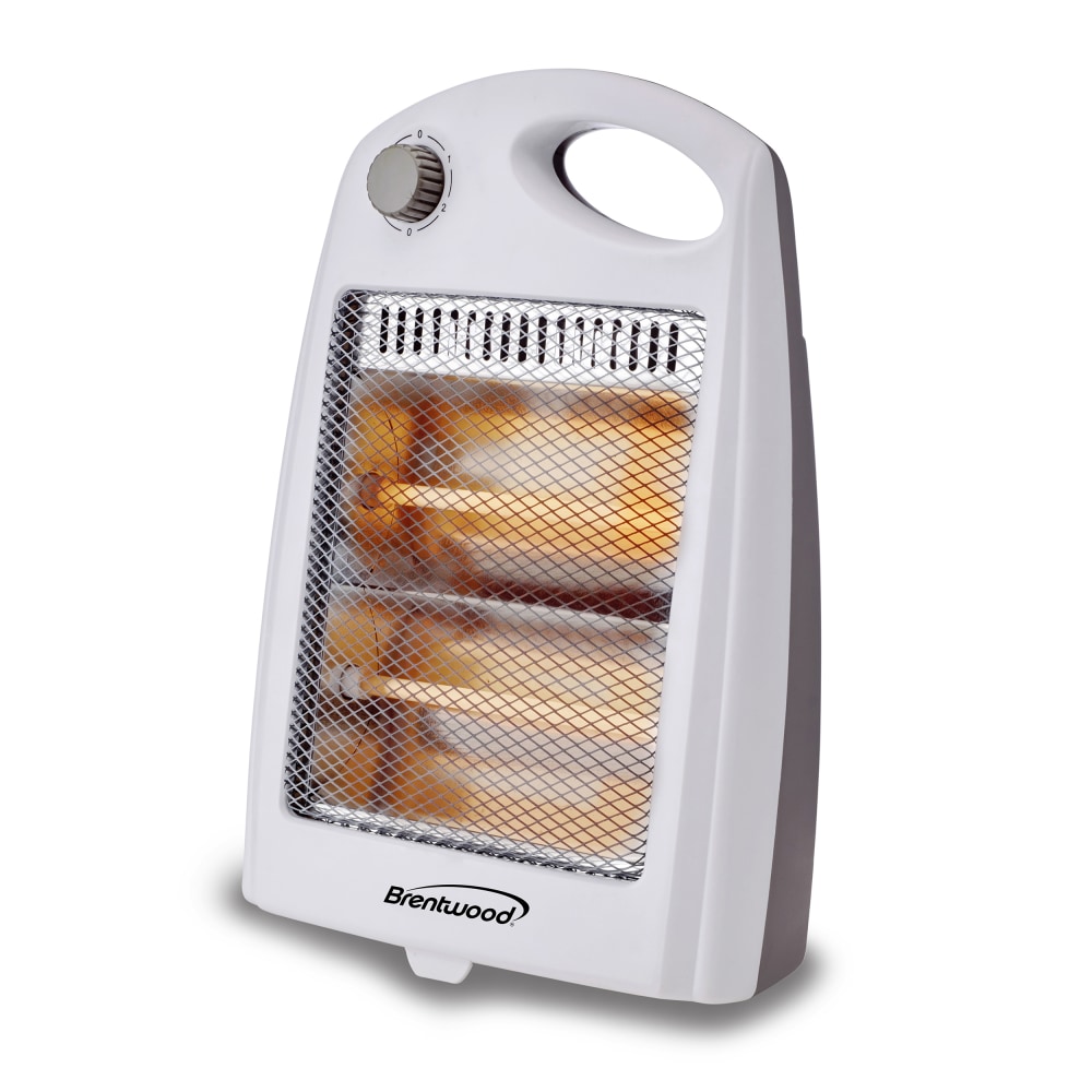 Brentwood 800-Watt Portable Space Heater, 6in x 6in, White MPN:995114185M