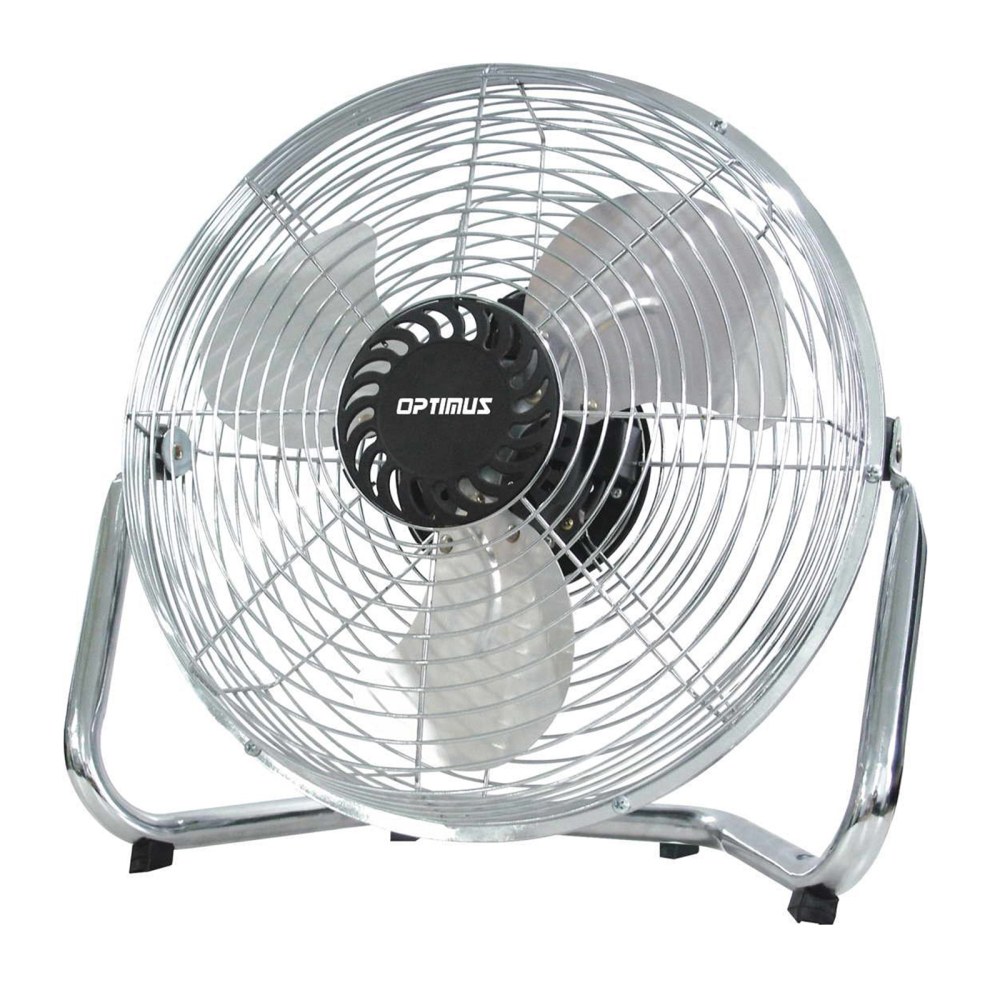 Optimus 9in 2-Speed Industrial-Grade High-Velocity Fan With Painted Grill, 12in x 23-3/4in MPN:99578913M