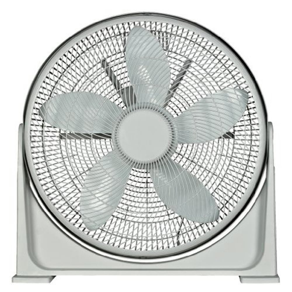 Optimus Turbo High-Performance 3-Speed Air Circulator, 22-1/2in x 22, White MPN:99578930M