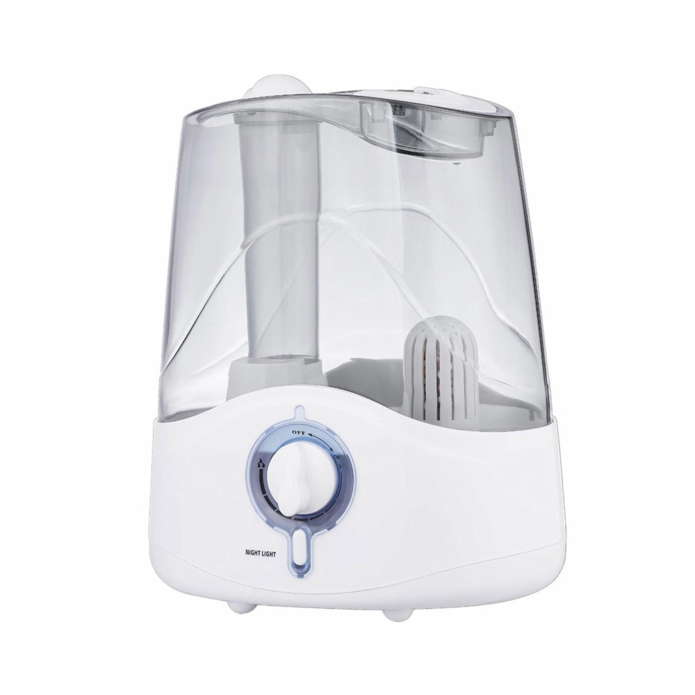 Optimus 7255444 1.5-Gallon Cool Mist Ultrasonic Humidifier, 12inH x 8inW x 10inD MPN:99579723M