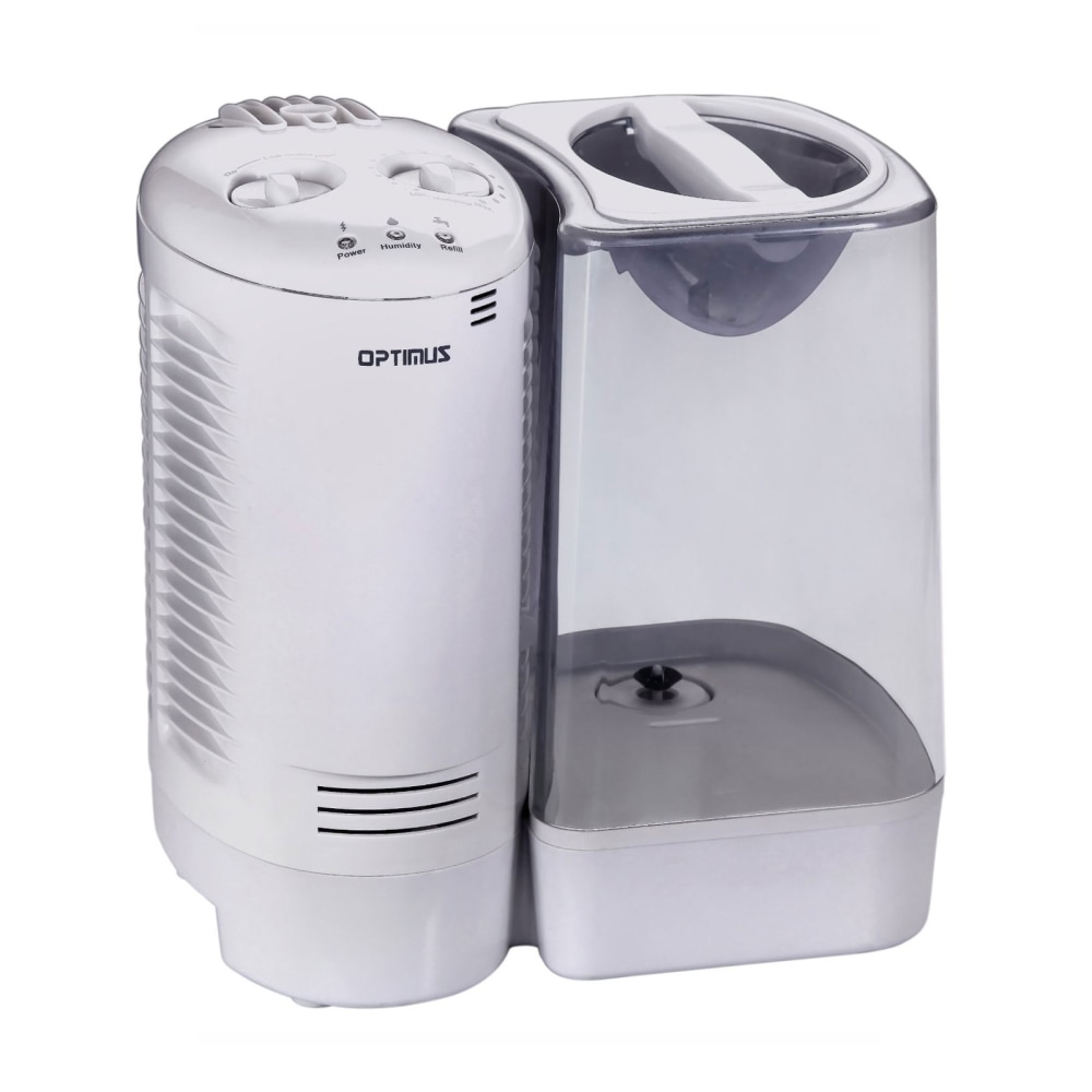 Optimus 3-Gallon Warm Mist Humidifier With Wicking Vapor System, 12inH x 8-1/2inW x 12inD MPN:99579732M