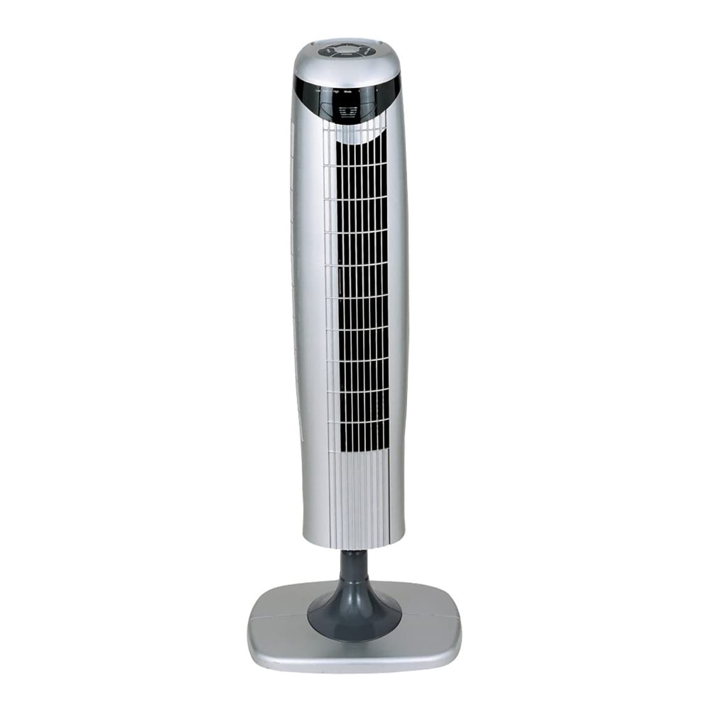 Optimus Pedestal Tower Fan With Remote Control And LED, 35in x 9in MPN:99588715M