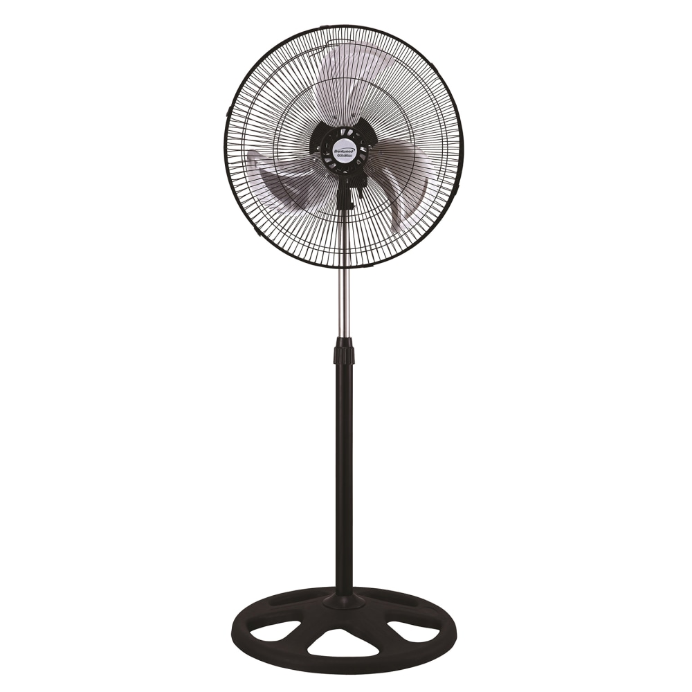 Brentwood Kool Zone 3-In-1 Adjustable Industrial Stand Fan, 22in x 18in, Black MPN:99595708M