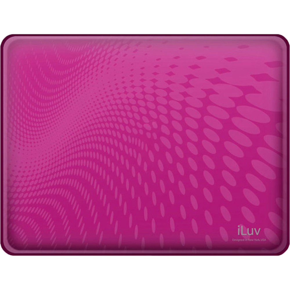 iLuv Flexi-Clear iPad 1G Case, Pink Dot Wave, 99575839M MPN:99575839M