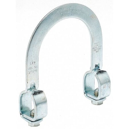 Swivel Sway Brace, Conduit; Pipe Use, 2-1/2 in, Steel, Plain MPN:1001