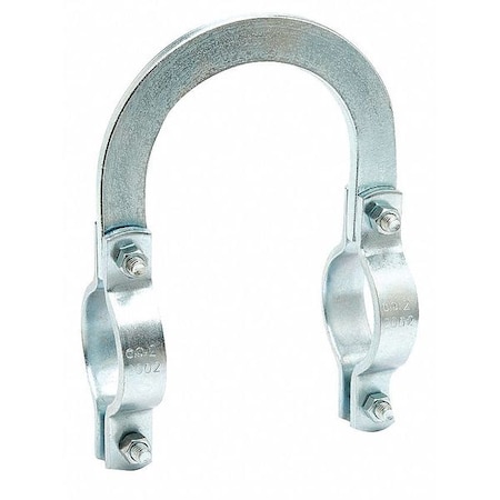 Swivel Sway Brace, Conduit; Pipe Use, 4 in, Steel, Plain MPN:2002