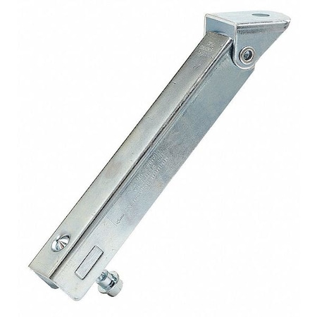Clamp, Conduit; Pipe Use, 1/2 in, Steel, Galvanized MPN:986